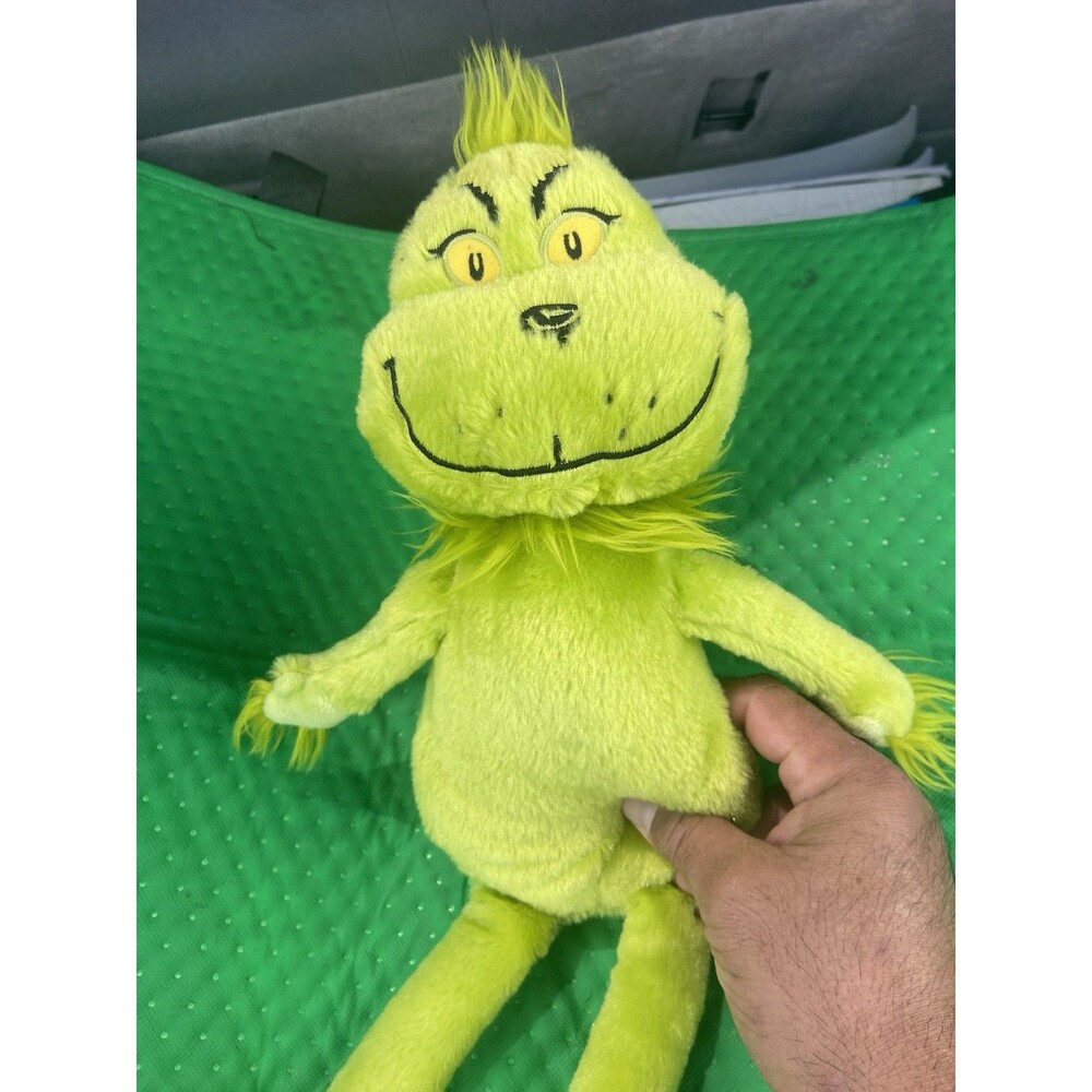 Kohl's Cares Dr. Seuss Grinch Medium Plush Stuffed Animal Green 2025 Christmas